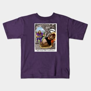 Minnesota Vikings Fans - Kings of the North vs Hi-bear-nation Kids T-Shirt